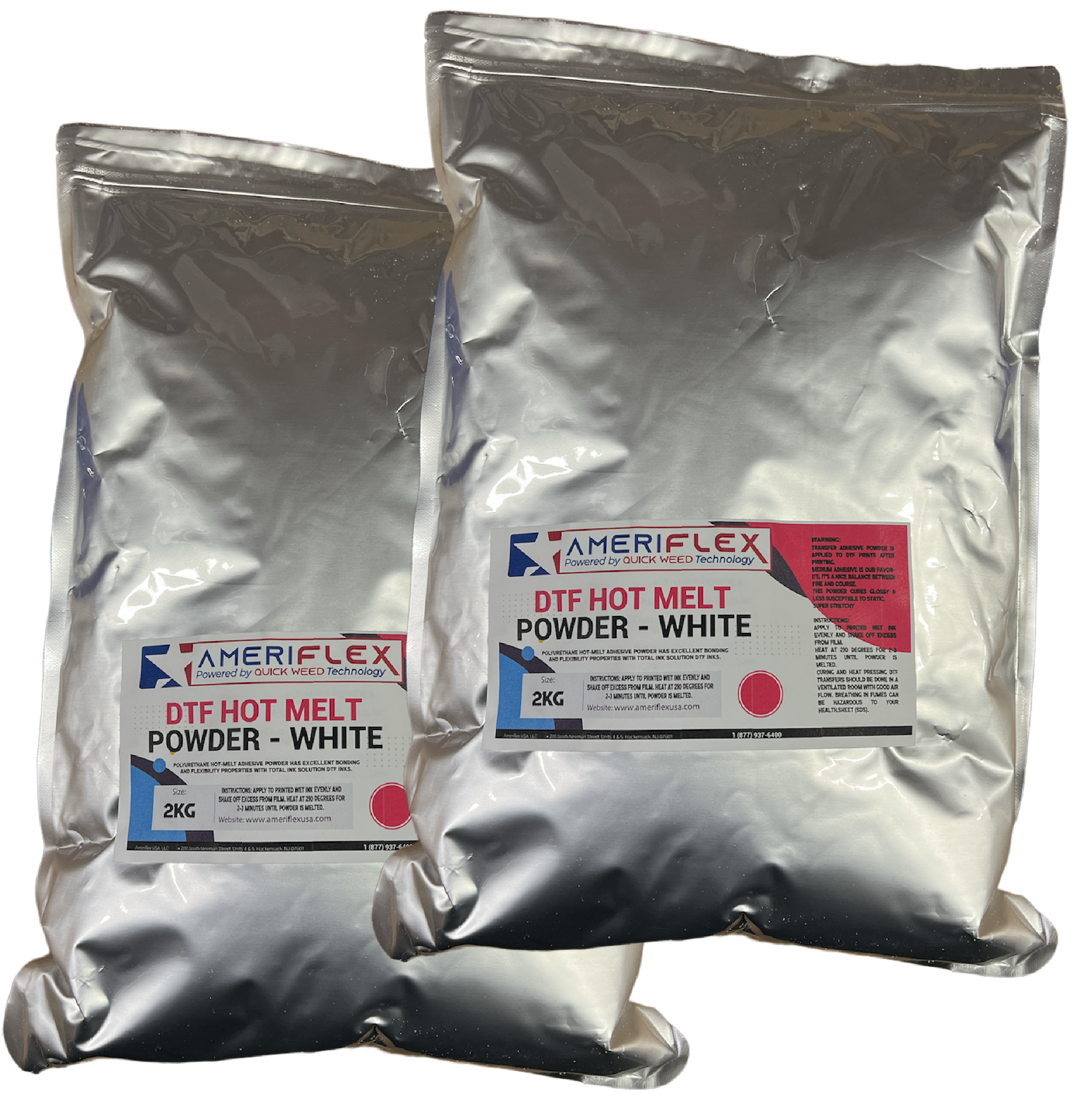 Hot Melt DTF White Powder 2.02 kg - Image 2
