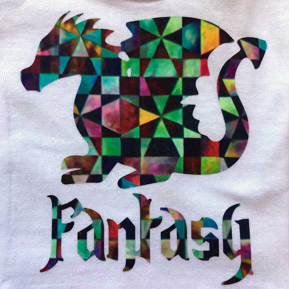 Quickweed™ Fantasy Flex Patterns Heat Transfer Vinyl 19.7" - Image 3