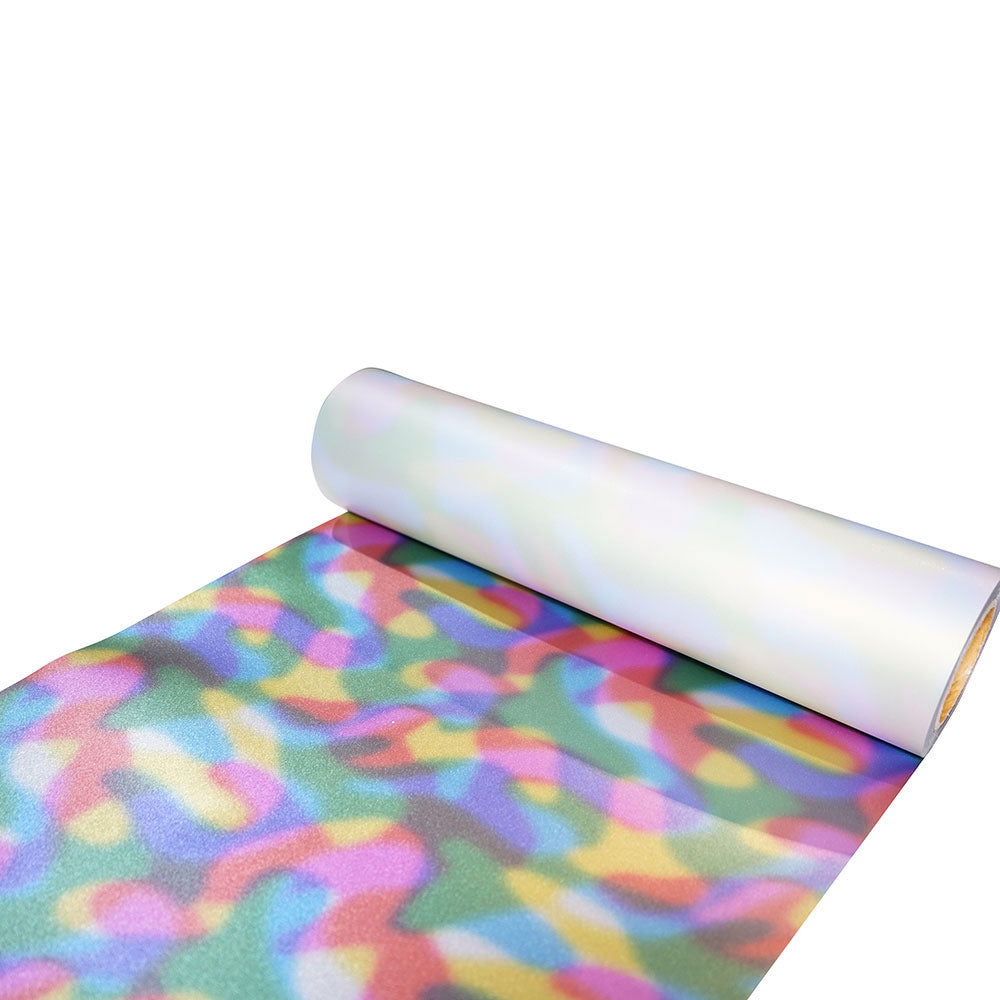 Quickweed™ Hot Melt Multi Color Foil Heat Transfer Vinyl 20” - Image 2