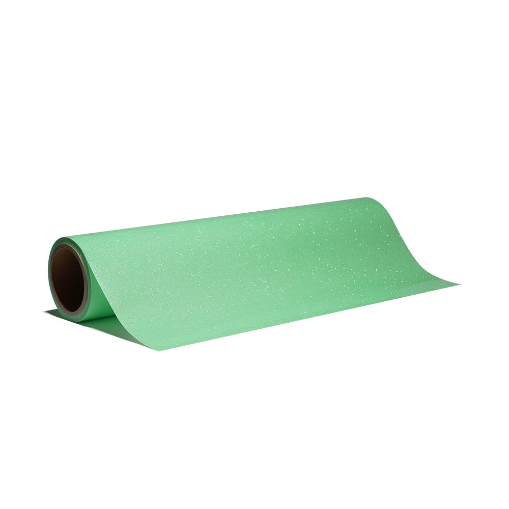 QuickPrint Printable & Sublimation Neon Glitter Heat Transfer Vinyl 12" - Image 2