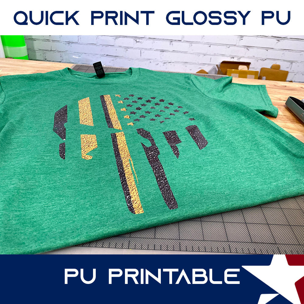 Quickprint Semi Gloss PU Printable Heat Transfer Vinyl - Image 2